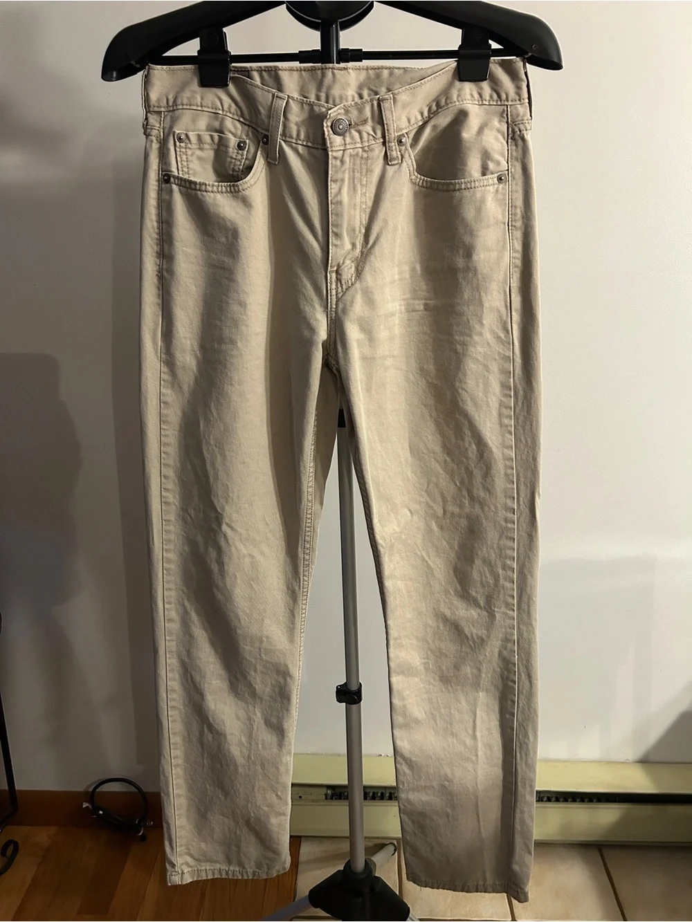 Levi's Men's Straight Jeans in Beige